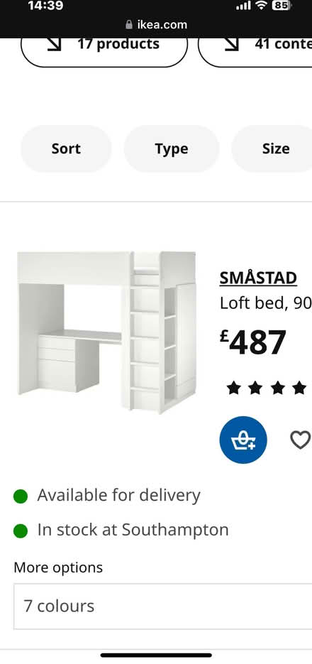 Photo of free IKEA Stuva Loft Storage Desk Bed (Boscombe, Bournemouth) #4