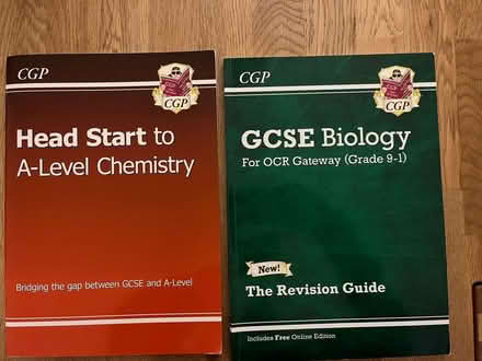Photo of free GCSE Biology & A Level Chemistry Guides (Harrogate HG2) #1