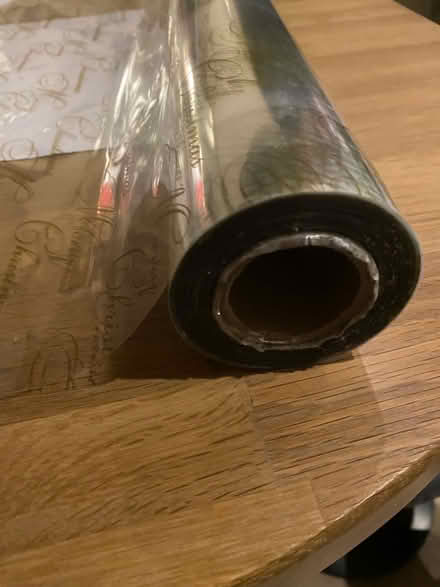 Photo of free Roll of cellophane Xmas wrap (Hinton Martell, Wimborne) #2