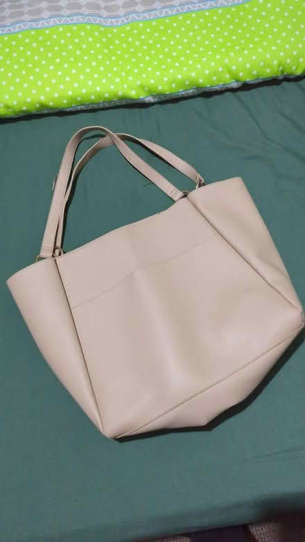 Photo of free Beige Leather Bag (Rusholme M14) #1