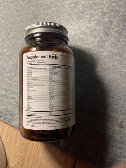 Photo of free Zita West Vital Essence 1 First Trimester vitamins (Wilmorton DE24) #3