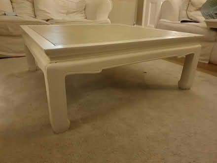 Photo of free Shabby chic off white coffee table (Teddington TW11) #4