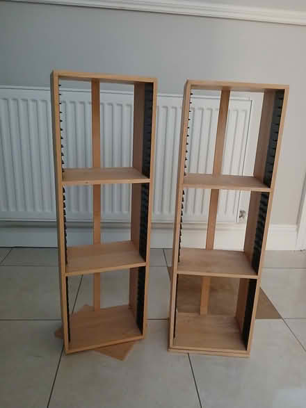 Photo of free Wooden DVD racks x 2 (Malahide) #1