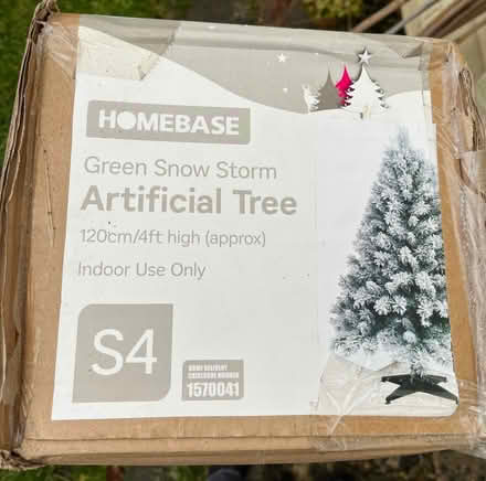 Photo of free Christmas Tree- artificial (Warden Hill GL51) #1