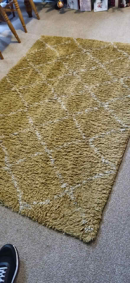 Photo of free Mustard Rug (Wimborne BH21) #1