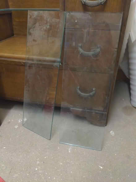 Photo of free 2 x glass shelves (BS6) #1