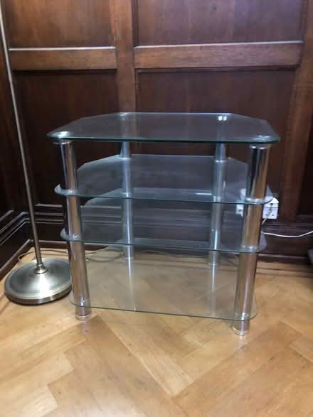 Photo of free Glass TV Stand (Southsea) #2