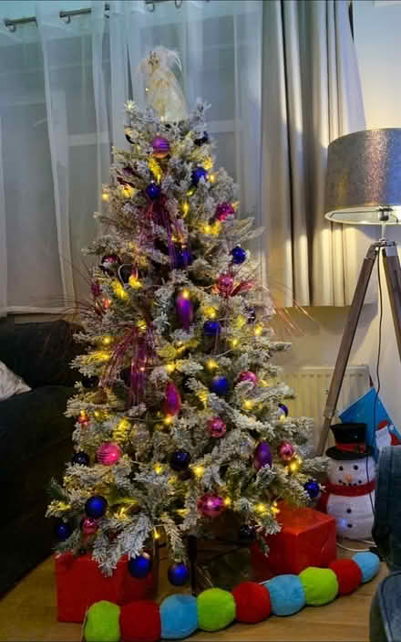 Photo of free PENDING - Green Xmas tree 6ft (SW6) #1