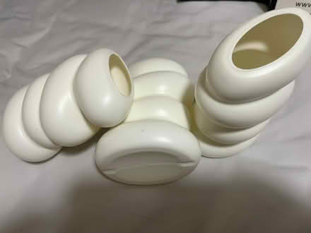 Photo of free Shein plastic vases x 3 - new & unused (Lower Morden SM4) #1