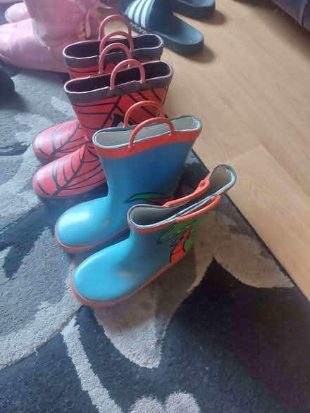 Photo of free Kids wellies good condition size 11 and 12 (Bulwell NG6) #2
