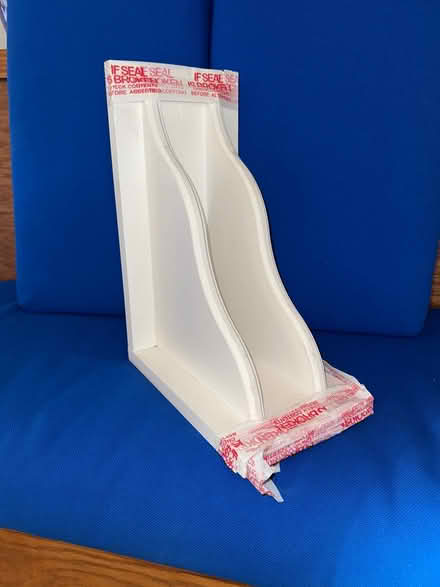 Photo of free new white wooden shelf supports (East Side of Livermore) #1