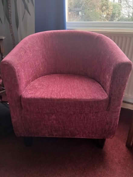 Photo of free Red Tub Chair (PO21) #2