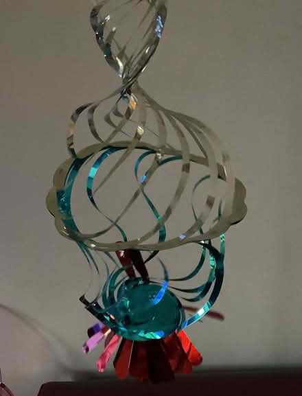 Photo of free 4 Hanging Christmas decks and long strip of decs . (Middleton Junction OL9) #1