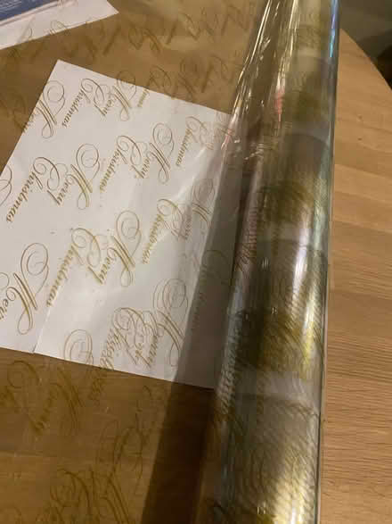 Photo of free Roll of cellophane Xmas wrap (Hinton Martell, Wimborne) #1