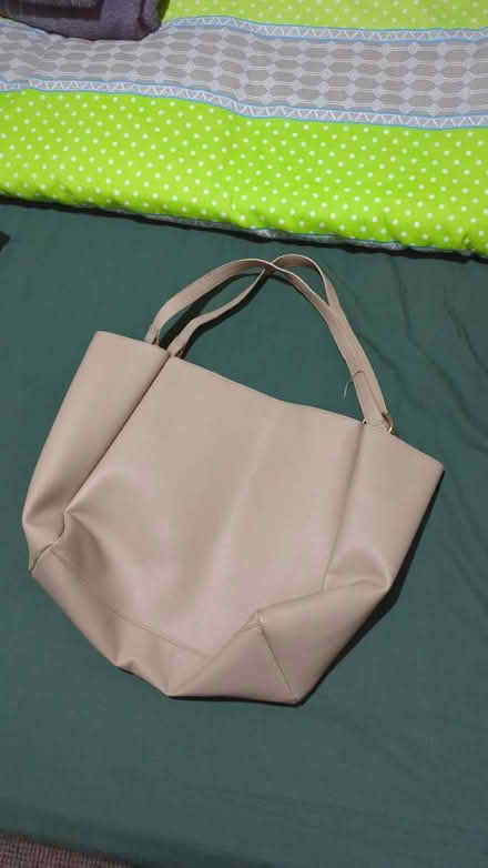 Photo of free Beige Leather Bag (Rusholme M14) #2