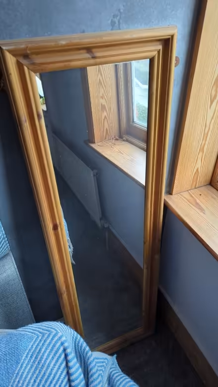 Photo of free Mirror - Wooden Frame (KT13) #1