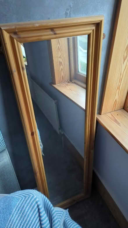 Photo of free Mirror - Wooden Frame (KT13) #1