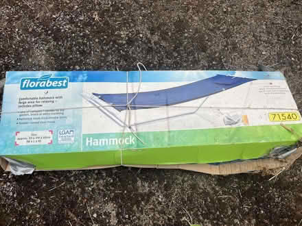 Photo of free Self supporting hammock (Thrupp) #1