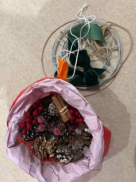 Photo of free Wreath making stuff (Merstham RH1) #1