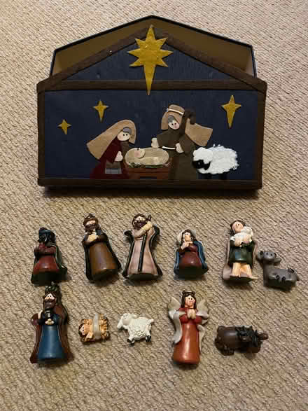 Photo of free Nativity set (Galgate LA2) #1