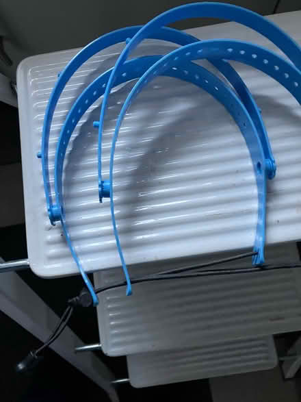 Photo of free Blue Face visor frames (Fareham Titchfield Common PO14) #1