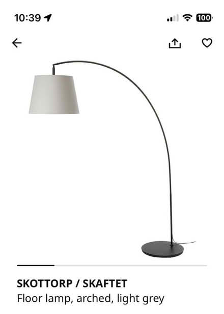 Photo of free Ikea floor lamp. (West Kensington W14) #1
