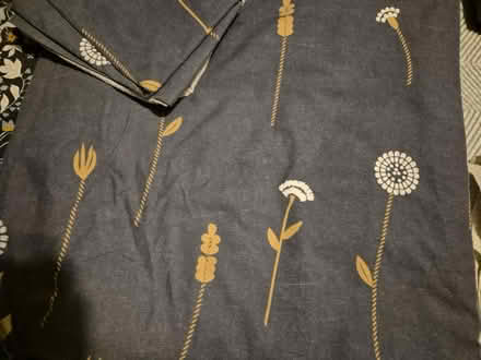 Photo of free King-size duvet set (navy) (Southbourne) #2