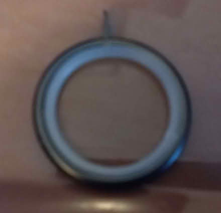 Photo of free curtain pole rings and hooks (Springhill WV4) #2