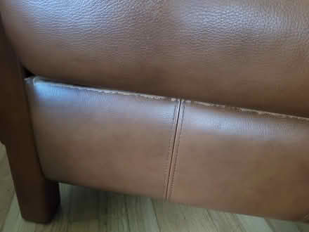 Photo of free Mission-style leather chair (Hillfarms Westside) #3