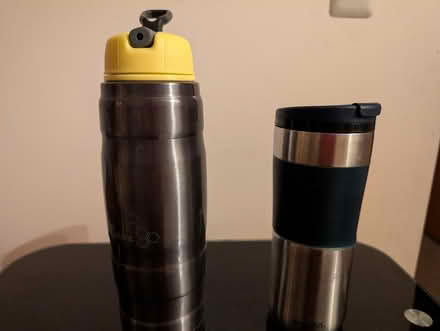 Photo of free 2 Stainless Steel Travel Cups (Sylvan Township Near Chelsea) #1