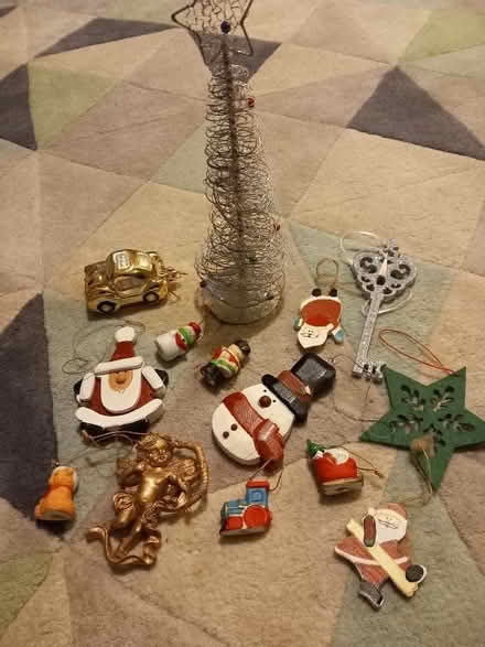Photo of free Christmas tree ornaments (Mayford GU22) #1