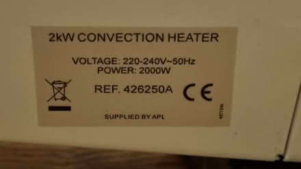Photo of free APL Convection Heater (Goldsworth Park GU21) #2