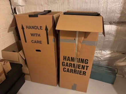 Photo of free Cardboard clothes Hanging (Wallingford) #1
