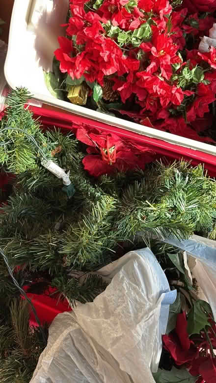 Photo of free Garland and misc holiday decor (Ashburn) #1