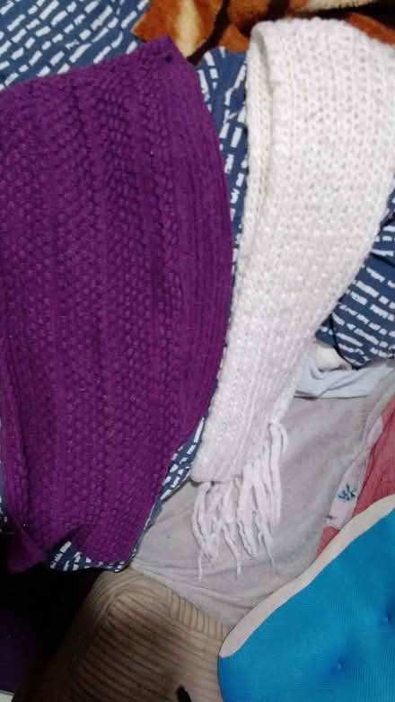 Photo of free 2 winter scarves (Lewisham SE13) #1