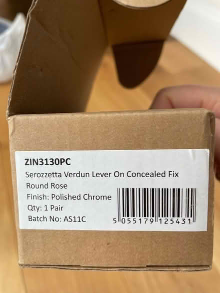 Photo of free Two lever handles (Bakewell DE45) #3