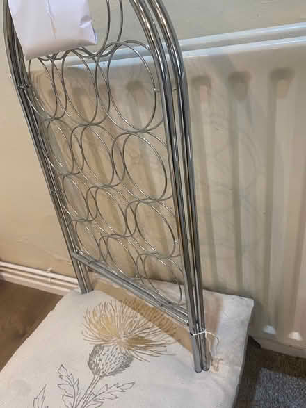 Photo of free metal frame wine rack (Ashbourne DE6) #2