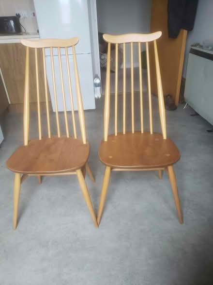Photo of free 2 wooden chairs (Bexhill-on-Sea) #1