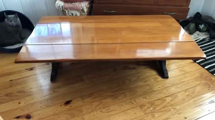 Photo of free Coffee table with folding sides (Brown university) #1