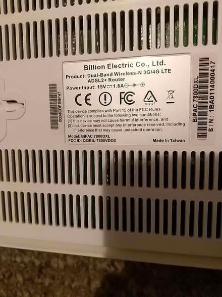 Photo of free Billion BiPAC 7800DXL internet Router (Barnes SW13) #2