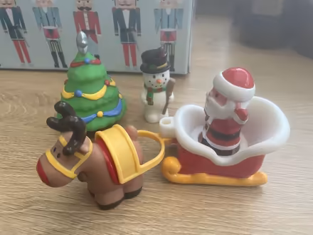 Photo of free ELC happyland Christmas figures (Middleton Junction OL9) #1