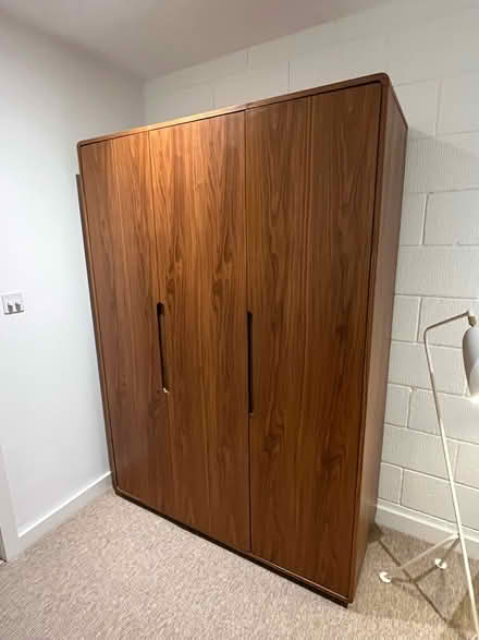 Photo of free Walnut dwell wardrobe 142x200 (Se8 5ae) #1