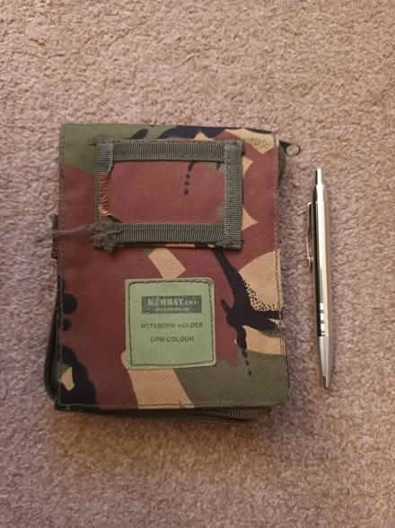 Photo of free Army surplus notebook holder (Crookes (S10)) #1