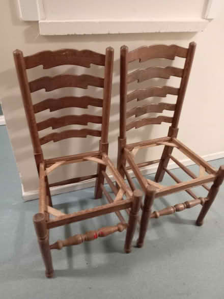 Photo of free 2x Wooden Chairs (seatless) (Bath, BA2) #3