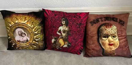 Photo of free Three designer cushions (Hove BN3) #1