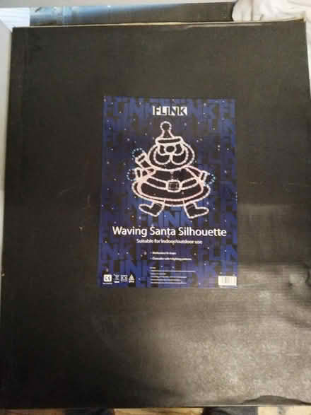 Photo of free Big Santa light decoration (Walton on Thames KT12) #1