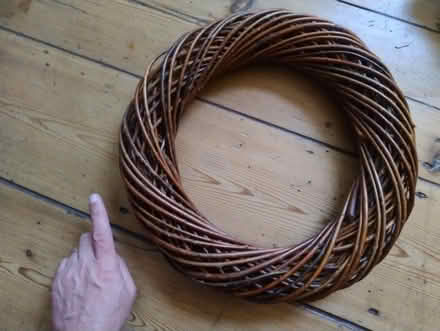 Photo of free Christmas wicker wreath (St Albans) #1