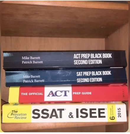 Photo of free ACT/SAT Prep Books (Bolton, MA) #1