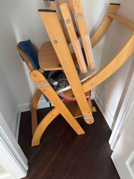 Photo of free 2 Abiie convertible baby highchairs (Flemington, NJ) #1