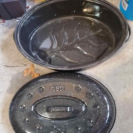 Photo of free Enamel oval roaster (Port Monmouth) #2